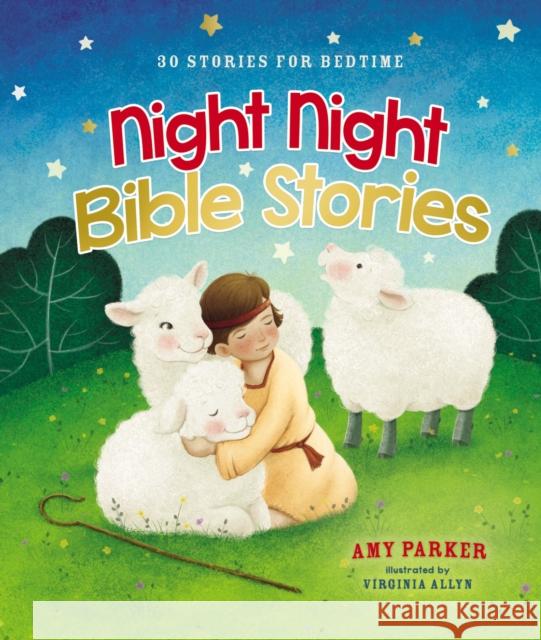 Night Night Bible Stories: 30 Stories for Bedtime Amy Parker Virginia Allyn 9781400208913