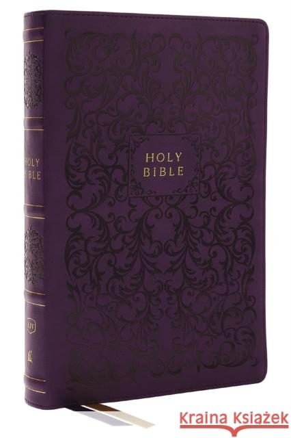KJV Holy Bible with 73,000 Center-Column Cross References, Purple Leathersoft, Red Letter, Comfort Print (Thumb Indexed): King James Version  9781400331215 Thomas Nelson Publishers