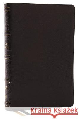 KJV Holy Bible, Center-Column Reference Bible, Genuine Leather, Black, 73,000+ Cross References, Red Letter, Thumb Indexed, Comfort Print: King James Thomas Nelson 9781400331611
