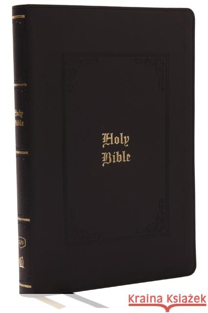 KJV Bible, Giant Print Thinline Bible, Vintage Series, Leathersoft, Black, Red Letter, Comfort Print: King James Version Thomas Nelson 9781400331765