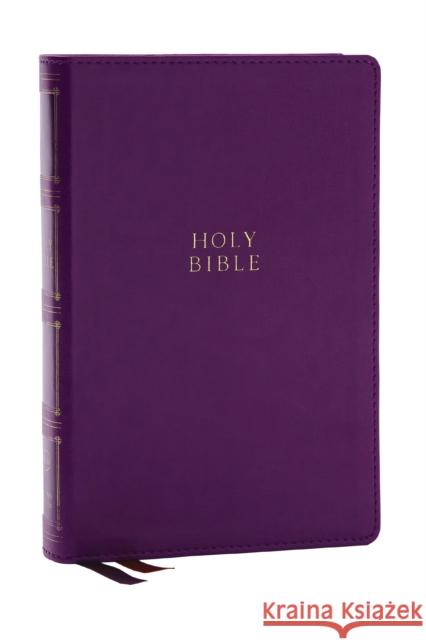 KJV Holy Bible: Compact Bible with 43,000 Center-Column Cross References, Purple Leathersoft, Red Letter, Comfort Print: King James Version Thomas Nelson 9781400333165