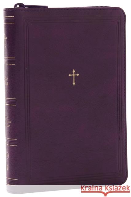 NKJV Compact Paragraph-Style Bible w/ 43,000 Cross References, Purple Leathersoft with zipper, Red Letter, Comfort Print: Holy Bible, New King James Version: Holy Bible, New King James Version Thomas Nelson 9781400333394 Thomas Nelson Publishers
