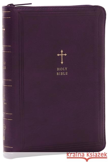 KJV Holy Bible: Compact with 43,000 Cross References, Purple Leathersoft with zipper, Red Letter, Comfort Print: King James Version Thomas Nelson 9781400333493 Thomas Nelson Publishers