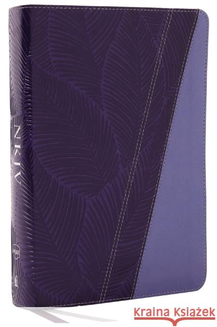 NKJV Study Bible, Leathersoft, Purple, Full-Color, Comfort Print: The Complete Resource for Studying God’s Word  9781400335367 Thomas Nelson Publishers