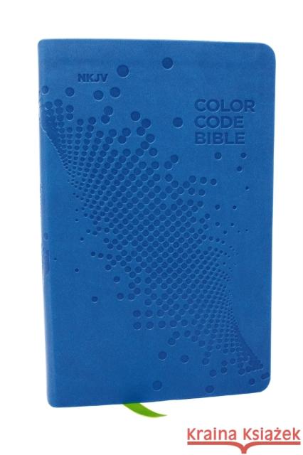 NKJV, Color Code Bible for Kids, Blue Leathersoft, Comfort Print Thomas Nelson 9781400336036 Thomas Nelson Publishers