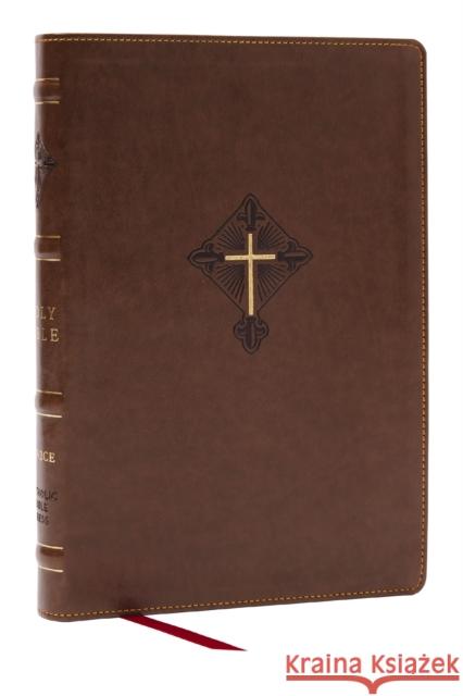 RSV2CE, Thinline Large Print Catholic Bible, Brown Leathersoft, Comfort Print Catholic Bible Press 9781400337569 Thomas Nelson Publishers