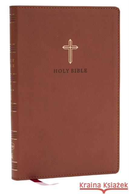 NKJV Holy Bible, Ultra Thinline, Brown Leathersoft, Red Letter, Comfort Print Thomas Nelson 9781400338412 Thomas Nelson Publishers