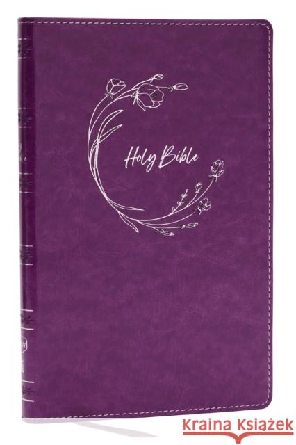 NKJV Holy Bible, Ultra Thinline, Purple Leathersoft, Red Letter, Comfort Print Thomas Nelson 9781400338429