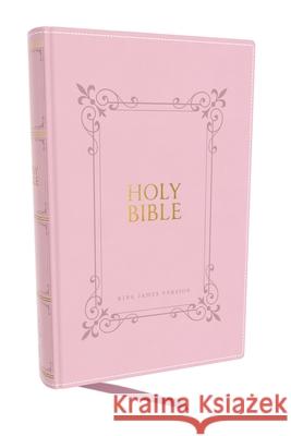 KJV Holy Bible: Large Print with 53,000 Center-Column Cross References, Pink Leathersoft, Red Letter, Comfort Print (Thumb Indexed): King James Versio Thomas Nelson 9781400341894 Thomas Nelson
