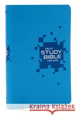 NKJV Study Bible for Kids, Blue Leathersoft:  The Premier Study Bible for Kids Thomas Nelson 9781400342020 Thomas Nelson Publishers