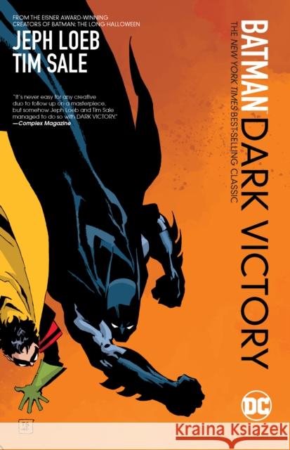 Batman: Dark Victory Loeb, Jeph 9781401244019 DC Comics