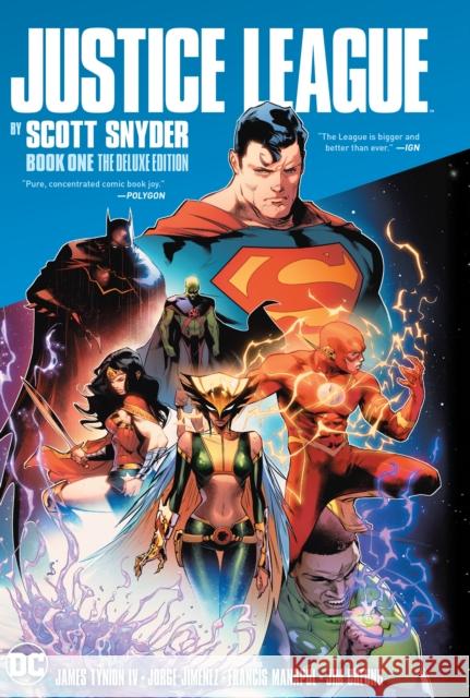 Justice League by Scott Snyder Book One Deluxe Edition Scott Snyder Jim Cheung 9781401295219 DC Comics