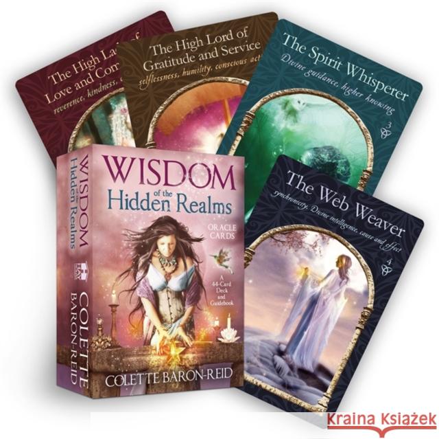 Wisdom of the Hidden Realms Oracle Cards [With Booklet] Baron-Reid, Colette 9781401923426