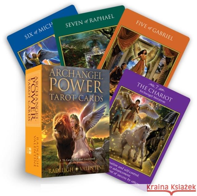 Archangel Power Tarot Cards: A 78-Card Deck and Guidebook Radleigh Valentine 9781401955977 Lifestyles