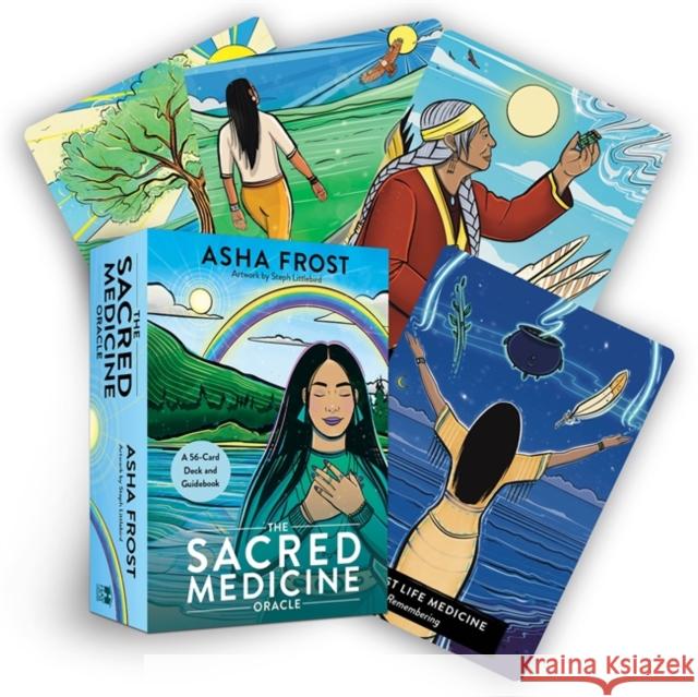 The Sacred Medicine Oracle: A 56-Card Deck and Guidebook Frost, Asha 9781401966782 Hay House Inc