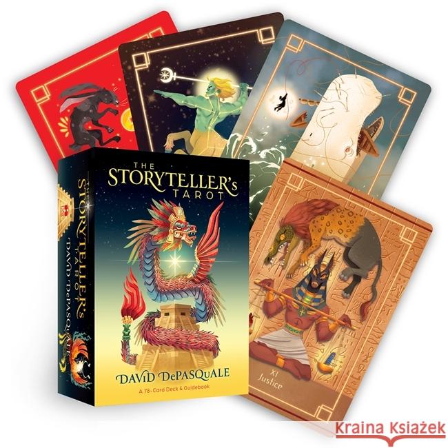 The Storyteller's Tarot: A 78-Card Deck & Guidebook David DePasquale 9781401972448 Hay House