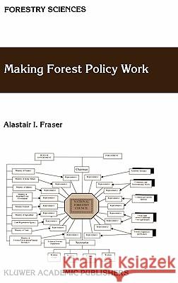 Making Forest Policy Work Alastair Fraser A. I. Fraser 9781402010880 Kluwer Academic Publishers