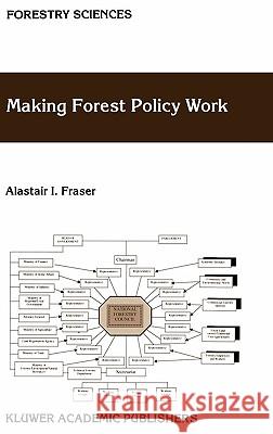 Making Forest Policy Work Alastair Fraser A. I. Fraser 9781402010880