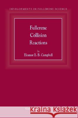 Fullerene Collision Reactions Eleanor E. B. Campbell E. E. Campbell 9781402017506 Kluwer Academic Publishers