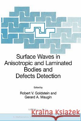 Surface Waves in Anisotropic and Laminated Bodies and Defects Detection R. V. Goldstein Robert V. Goldstein G. a. Maugin 9781402023866 Springer London