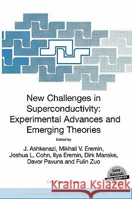 New Challenges in Superconductivity: Experimental Advances and Emerging Theories: Proceedings of the NATO Advanced Research Workshop, Held in Miami, F Ashkenazi, J. 9781402030840 Springer