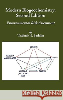 Modern Biogeochemistry: Environmental Risk Assessment Bashkin, Vladimir N. 9781402041822