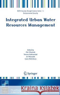 Integrated Urban Water Resources Management Petr Hlavinek Tamara Kukharchyk Jiri Marsalek 9781402046834 Springer