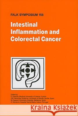 Intestinal Inflammation and Colorectal Cancer  9781402068256 KLUWER ACADEMIC PUBLISHERS GROUP