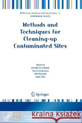 Methods and Techniques for Cleaning-Up Contaminated Sites Annable, Michael D. 9781402068737 Not Avail