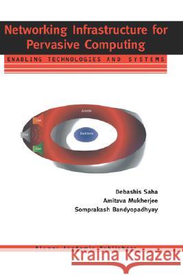 Networking Infrastructure for Pervasive Computing: Enabling Technologies and Systems Saha, Debashis 9781402072499 Kluwer Academic Publishers