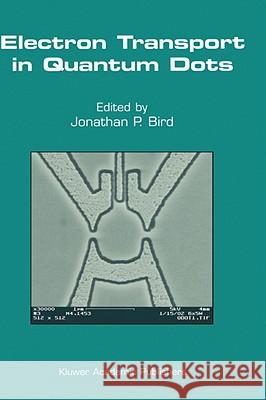 Electron Transport in Quantum Dots  9781402074592 KLUWER ACADEMIC PUBLISHERS GROUP