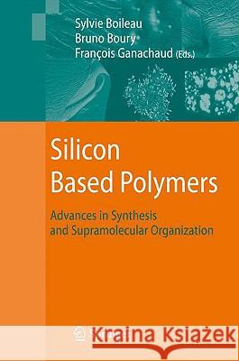 Silicon Based Polymers: Advances in Synthesis and Supramolecular Organization Ganachaud, François 9781402085277 Springer