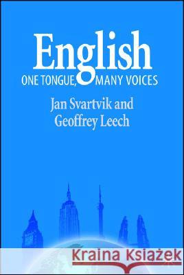 English: One Tongue, Many Voices Svartvik, Jan 9781403918307