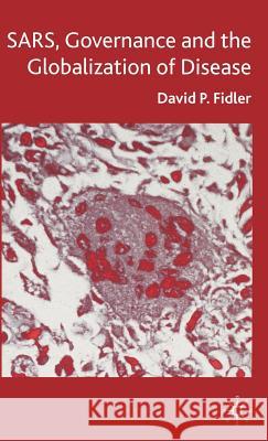 SARS, Governance and the Globalization of Disease David P. Fidler 9781403933263 Palgrave MacMillan