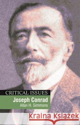 Joseph Conrad Allan H. Simmons 9781403937094 Palgrave MacMillan