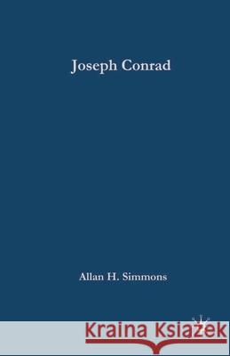 Joseph Conrad Allan H. Simmons 9781403937100 Palgrave MacMillan