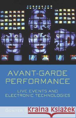 Avant-Garde Performance Berghaus, Gunter 9781403946447 Palgrave MacMillan