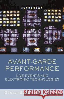 Avant-Garde Performance Berghaus, Gunter 9781403946454 Palgrave MacMillan