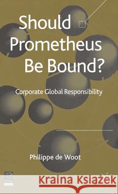 Should Prometheus Be Bound?: Corporate Global Responsibility de Woot, Philippe 9781403948878