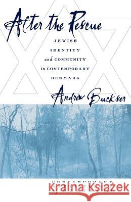 After the Rescue: Jewish Identity and Community in Contemporary Denmark Buckser, A. 9781403962706 Palgrave MacMillan