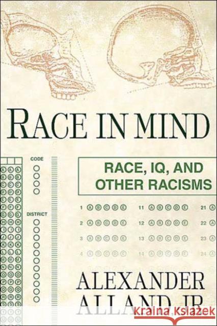Race in Mind: Race, Iq, and Other Racisms Alland, A. 9781403965578 Palgrave MacMillan
