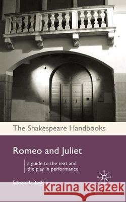 Romeo and Juliet Edward L. Rocklin John Russell Brown 9781403995056 Palgrave MacMillan