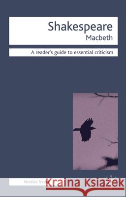 Macbeth Nicolas Tredell 9781403999245 Palgrave MacMillan