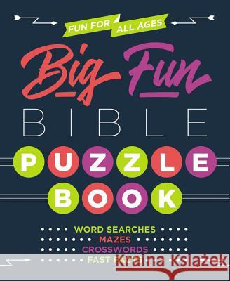 Big Fun Bible Puzzle Book Thomas Nelson 9781404108851