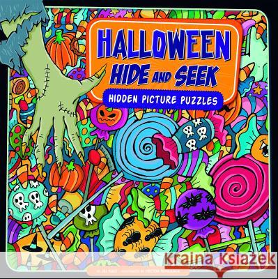 Halloween Hide and Seek: Hidden Picture Puzzles Jill Kalz Hector Borlasca 9781404877283