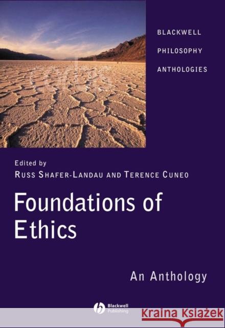 Foundations of Ethics Shafer-Landau, Russ 9781405129510
