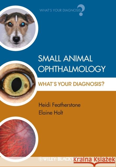 Small Animal Ophthalmology: What's Your Diagnosis? Featherstone, Heidi 9781405151610 What's Your Diagnosis?
