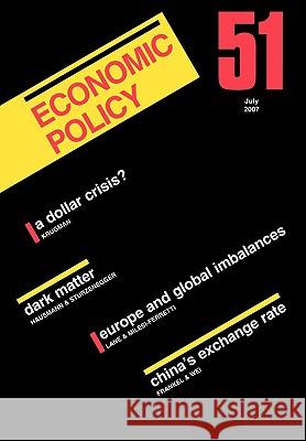 Economic Policy 51 Richard Portes Hans-Werner Sinn Richard Baldwin 9781405155465 Blackwell Publishers