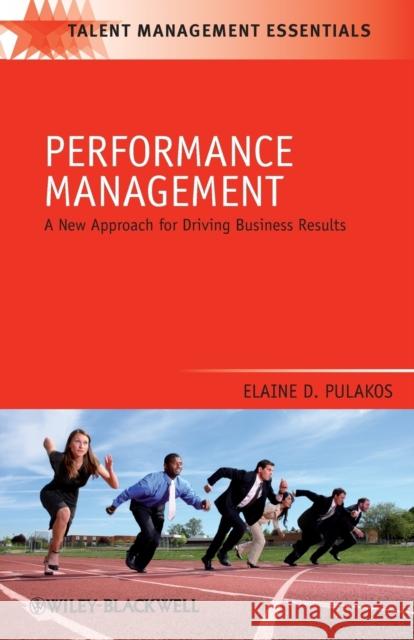 Performance Management Pulakos 9781405177610 Wiley-Blackwell
