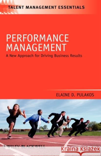 Performance Management Pulakos, Elaine D. 9781405177627 JOHN WILEY AND SONS LTD